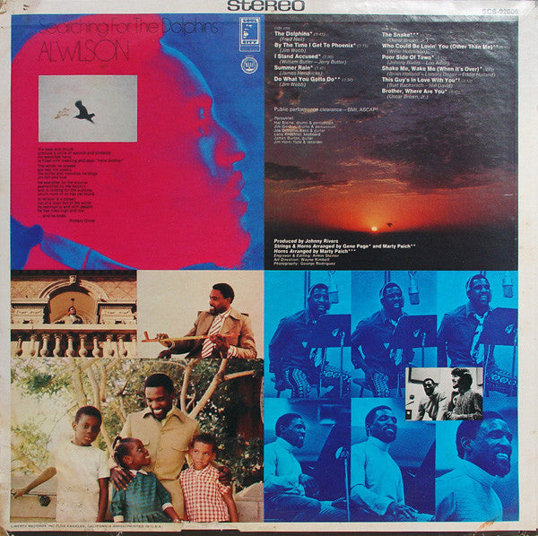 Release: Searching For The Dolphins-Vinyl-US-1969-SCS-92006-930804