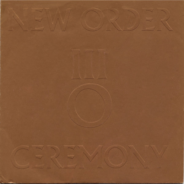 Release: Ceremony-Vinyl-UK-1981-FAC. 33, FAC 33-100227