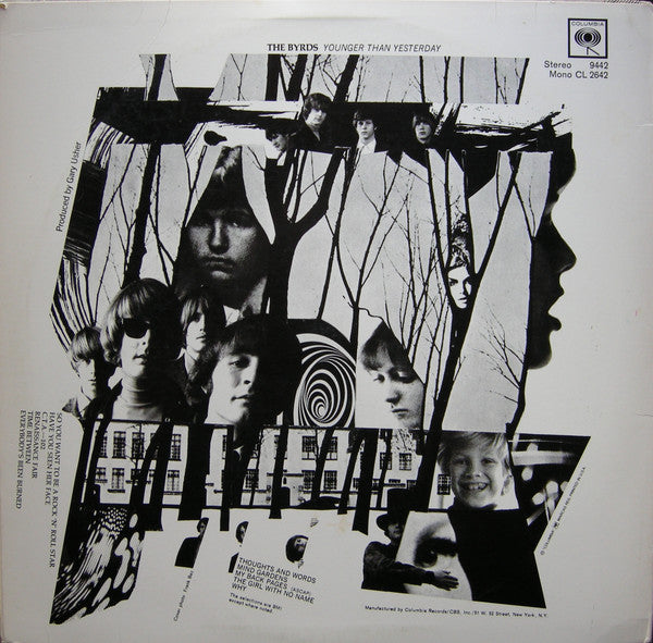 Release: Younger Than Yesterday-Vinyl-US-None-PC 9442, 9442-399665