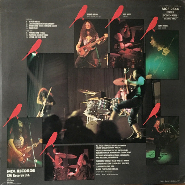 Release: In For The Kill!-Vinyl-UK-1974-MCF 2546, 0C 062 ◦ 95416, MAPS 7413-926327