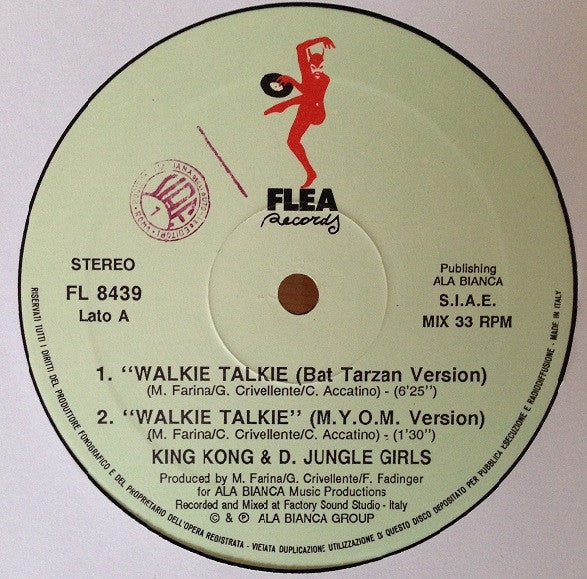 Master Release: Walkie Talkie by King Kong & D'Jungle Girls