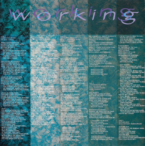 Release: Working Nights-Vinyl, Vinyl-UK-1985-V 2343, MARK 1-465210