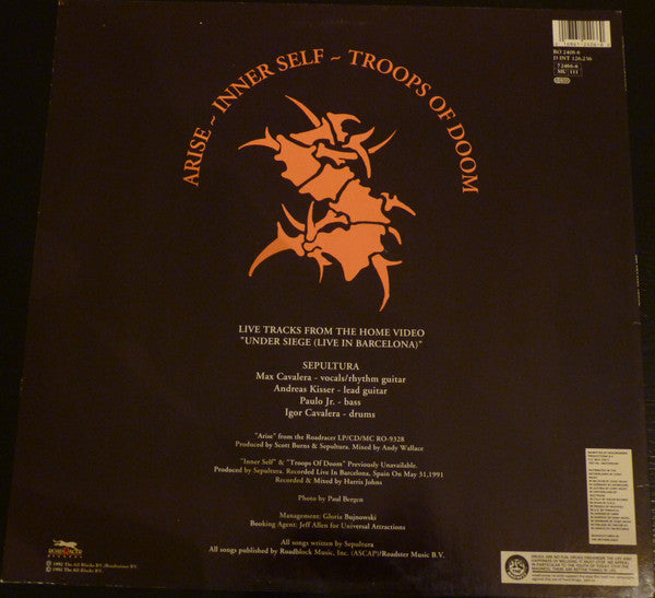 Release: Arise-Vinyl-Europe-1992-RO 2406-6, RO 2406 6-783511