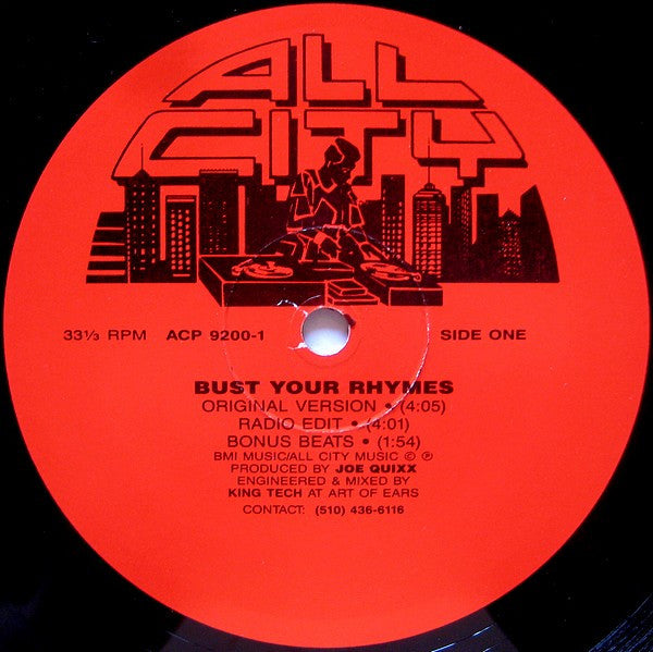 Bust Your Rhymes / Unsolved Mysterme