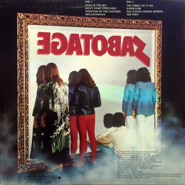 Release: Sabotage-Vinyl-US-1975-BS 2822-380907