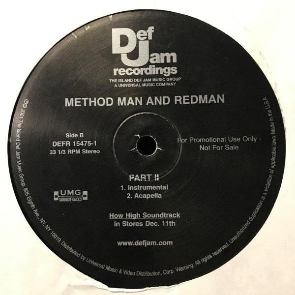 Release: Part II-Vinyl-US-2001-DEFR 15475-1-405270