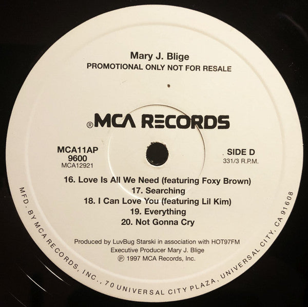 Release: Flava-Vinyl-US-1997-MCA 12921, MCA11AP, MJB LP-502786