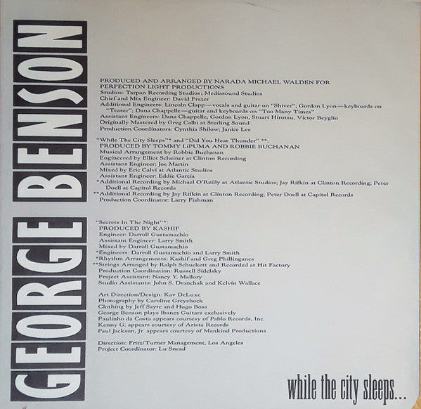 While The City Sleeps...