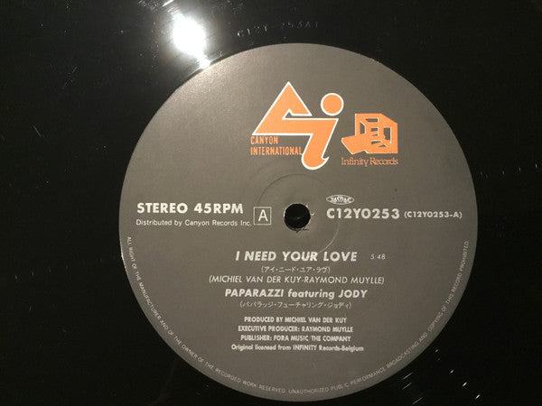 I Need Your Love