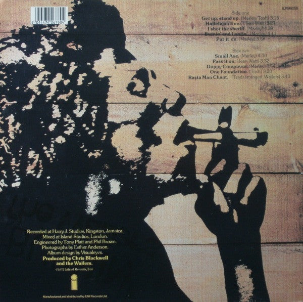 Release: Burnin'-Vinyl-UK-1986-ILPM 9256-663138