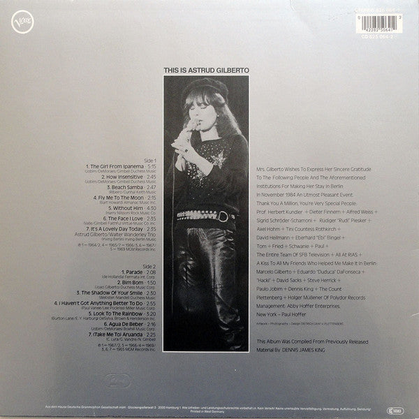 Release: This Is Astrud Gilberto-Vinyl-Germany-1984-825 064-1-436685