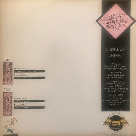 Release: Macho Man-Vinyl-Italy-1990-ARD 1061-692812