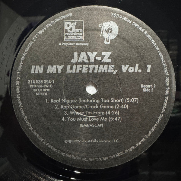 In My Lifetime, Vol. 1