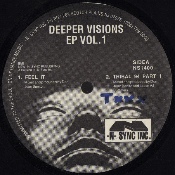 Release: Deeper Visions EP Vol. 1-Vinyl-US-1994-NS1400-379162