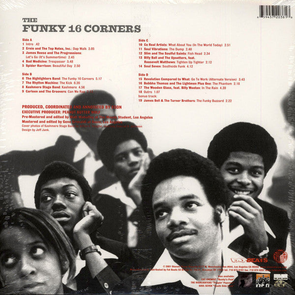 Release: The Funky 16 Corners-Vinyl-US-2001-STH 2038-181748