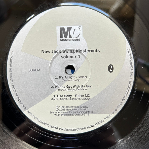New Jack Swing Mastercuts Volume 4
