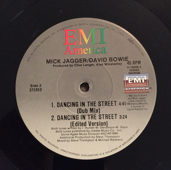 Dancing In The Street