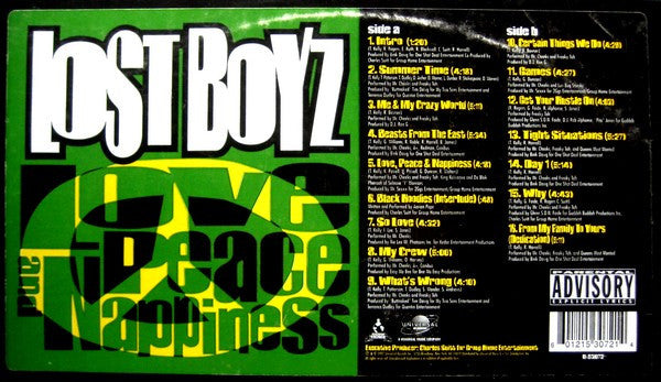 Release: Love, Peace & Nappiness-Vinyl-US-1997-U-53072-381032