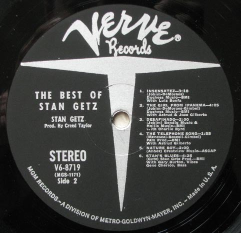 The Best Of Stan Getz