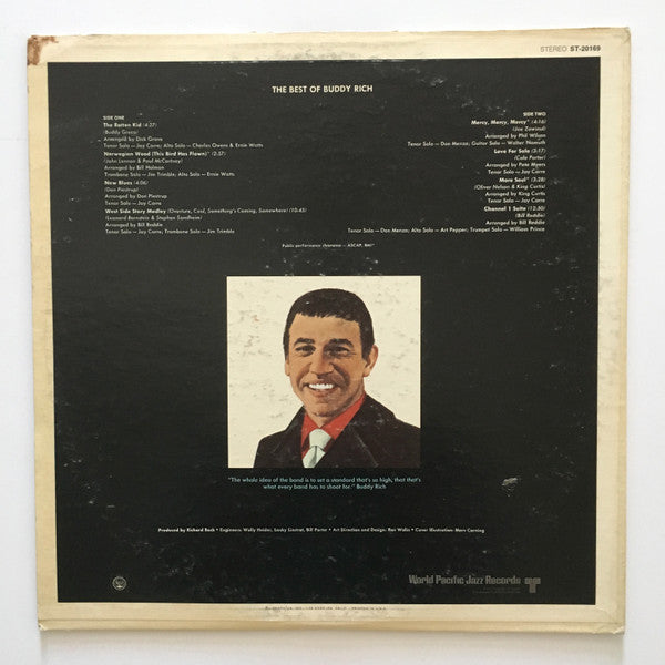 Release: The Best Of Buddy Rich-Vinyl-US-1969-ST-20169-979564
