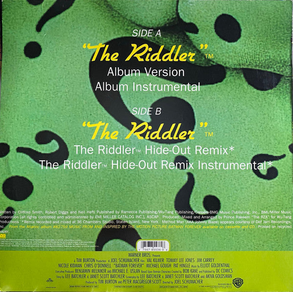 Release: The Riddler-Vinyl-US-1995-0-85536-296470