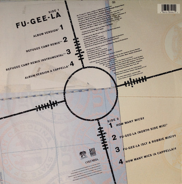 Release: Fu-Gee-La-Vinyl-US-1995-44 78194, 44 78194-104863