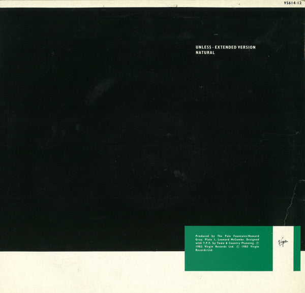Release: Unless-Vinyl-UK-1984-VS 614•12-858588