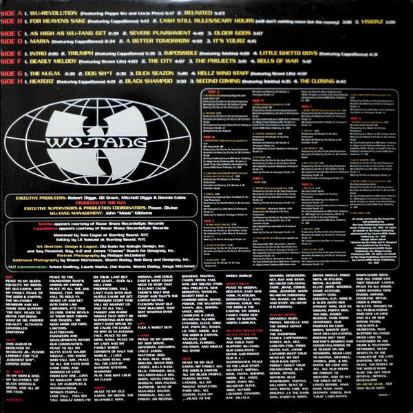 Release: Wu-Tang Forever-Vinyl-US-1997-07863-66905-1, 07863-66905-1, 07863 66905-1, 07863 66905-1, 66905-1, 66905-1-240983