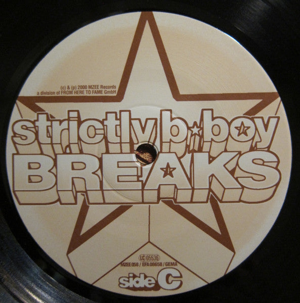 Strictly B-Boy Breaks Volume:1