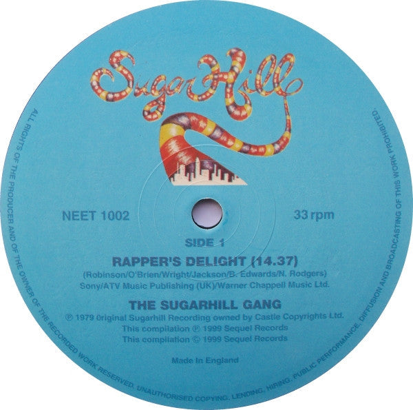Master Release: Rappers Delight / Apache by Sugarhill Gang