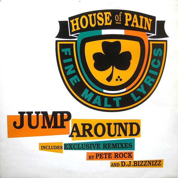 Release: Jump Around & House Of Pain Anthem-Vinyl-UK-1992-XLT 32, XLT 32-122061