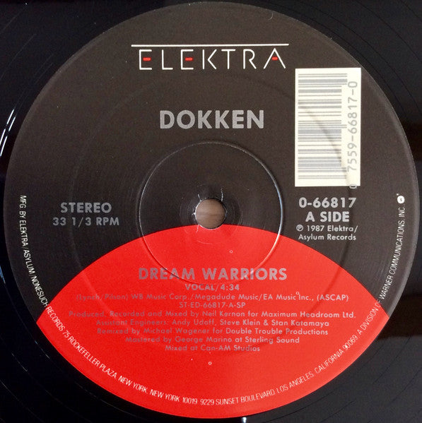 Dream Warriors (Theme From A Nightmare On Elm Street 3)