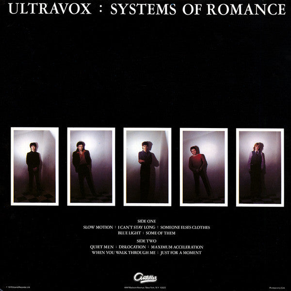 Master Release: Systems Of Romance by Ultravox