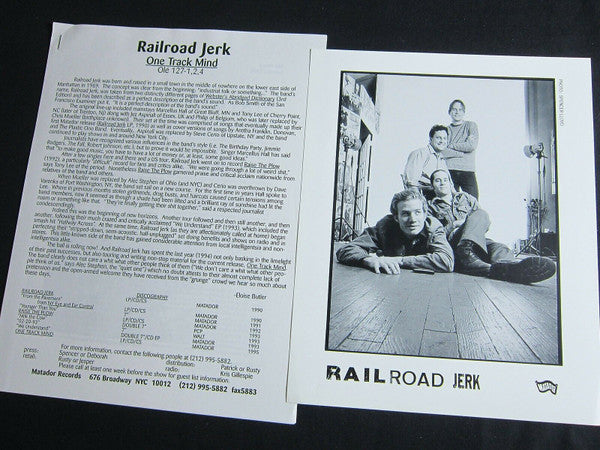 Master Release: One Track Mind by Railroad Jerk