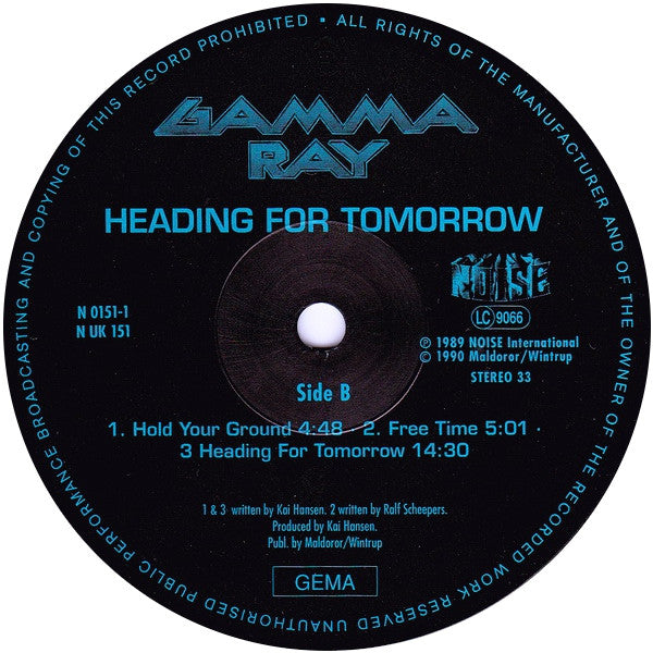 Heading For Tomorrow