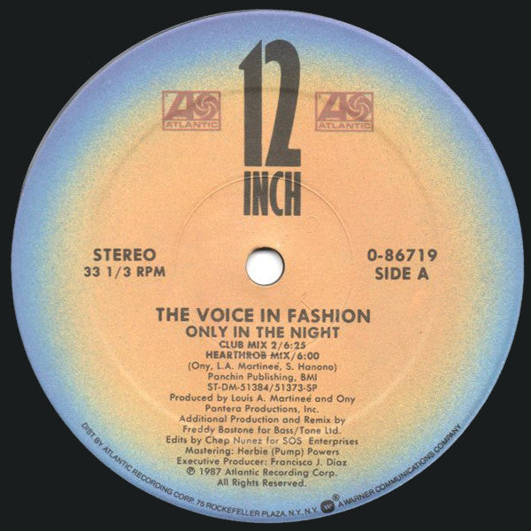 Master Release: Unknown Release by The Voice In Fashion