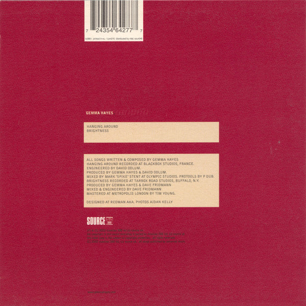 Release: Hanging Around-Vinyl-UK-2002-SOUR 046-126856