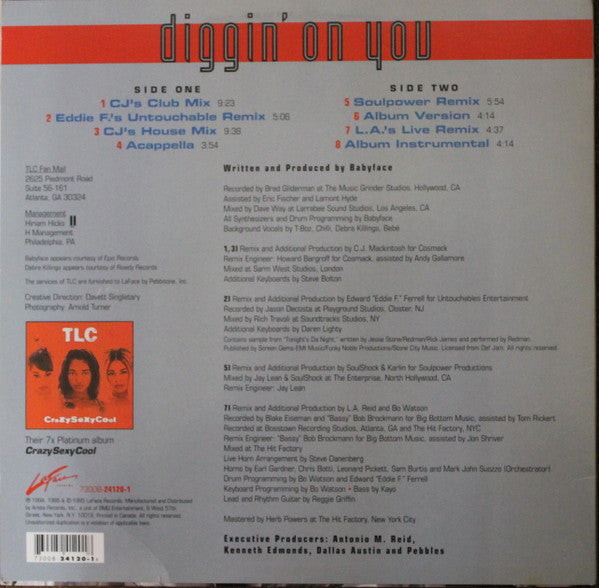 Release: Diggin' On You-Vinyl-US-1995-73008-24120-1-541627