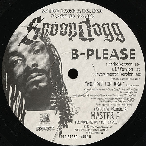 Master Release: B-Please by Snoop Dogg