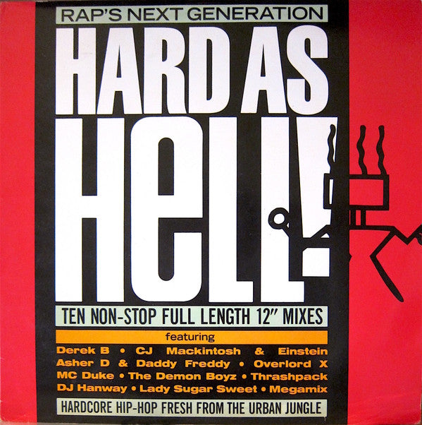 Release: Hard As Hell! Rap's Next Generation-Vinyl-US-1988-PRO-1251-492824