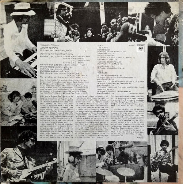 Release: Kooper Session-Vinyl-US-1969-CS 9951-916865