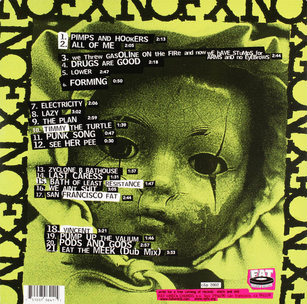 Release: 22 Songs That Weren't Good Enough To Go On Our Other Records-Vinyl-US-2002-FAT641-1-826145