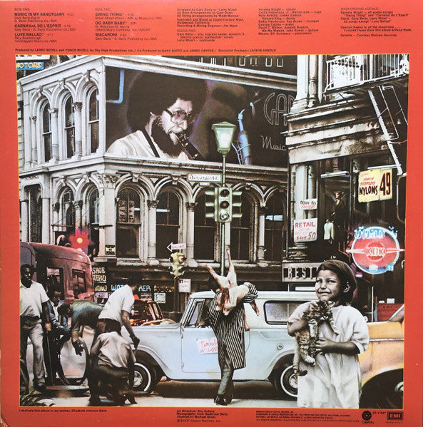 Master Release: Music Is My Sanctuary by Gary Bartz