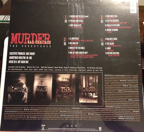 Release: Murder Was The Case (The Soundtrack)-Vinyl-US-1994-92484-1, 92484-1-238365