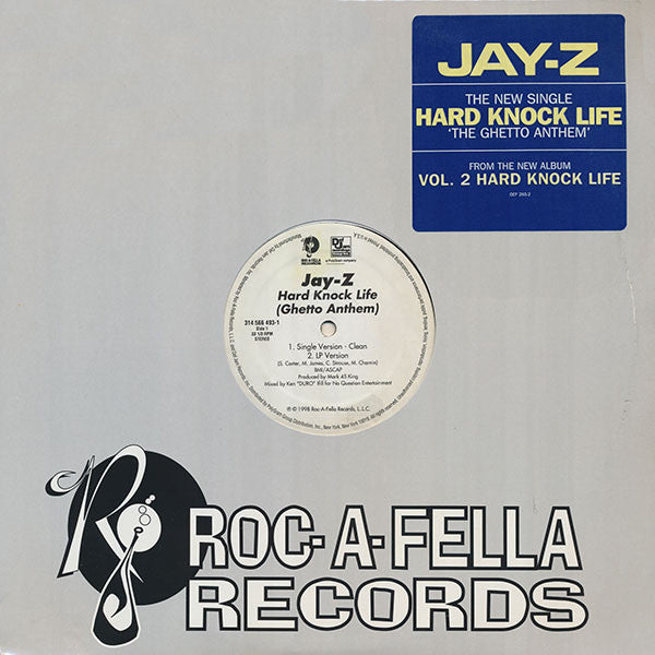 Master Release: Hard Knock Life (Ghetto Anthem) by Jay-Z