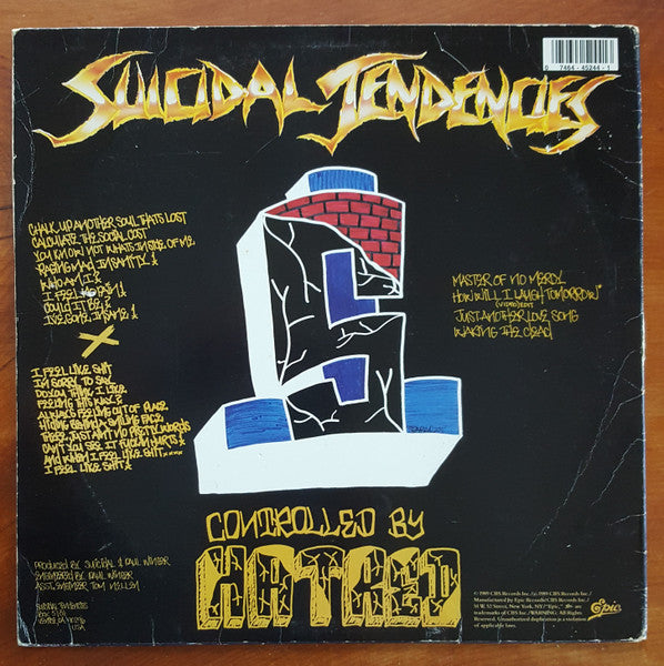 Master Release: Controlled By Hatred / Feel Like Shit... Deja-Vu by Suicidal Tendencies