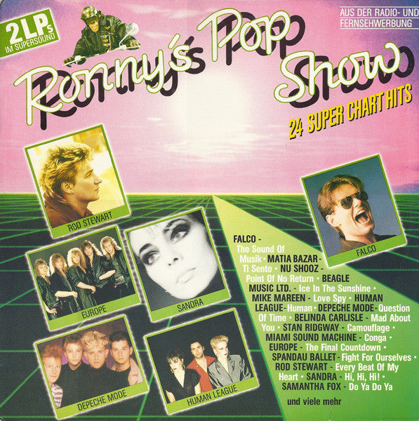Release: Ronny's Pop Show (24 Super Chart Hits)-Vinyl-Europe-1986-CBS 450211 1-527447