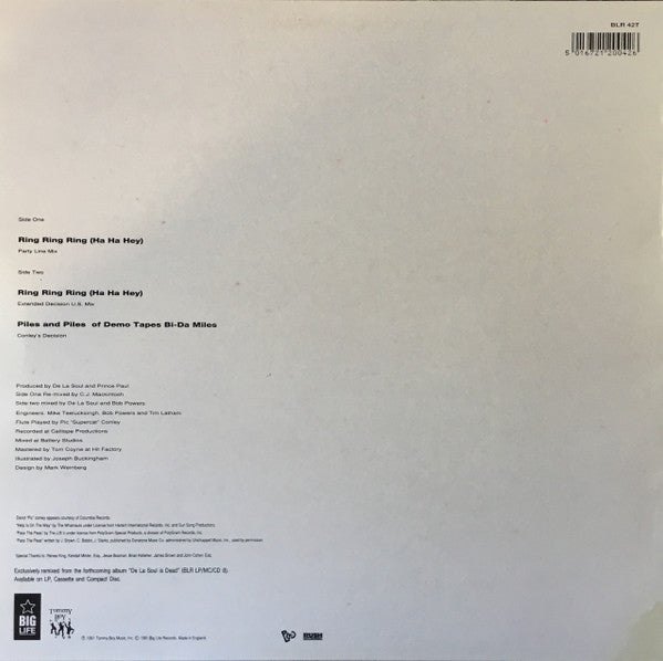 Master Release: Ring Ring Ring (Ha Ha Hey) by De La Soul