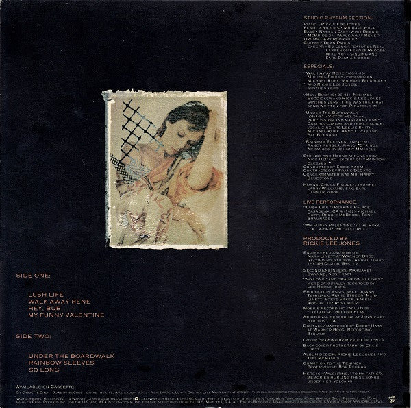 Release: Girl At Her Volcano-Vinyl-US-1983-1-23805, 9 23805-1 B-754225