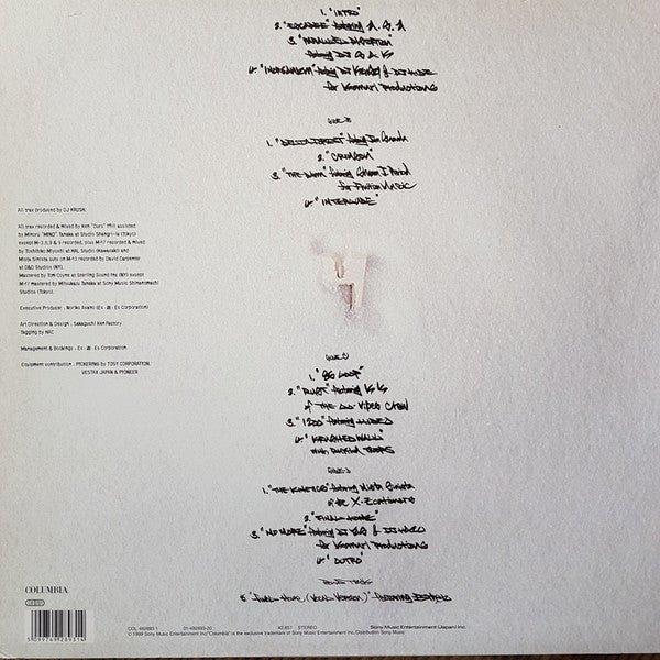 Release: 覚醒 -Kakusei--Vinyl-Europe-1999-492893 1, COL 492893 1, 01-492893-20-113613